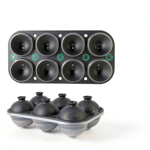 Samuelworld Ice Trays Combo Silicone BPA Free Kitchen-2