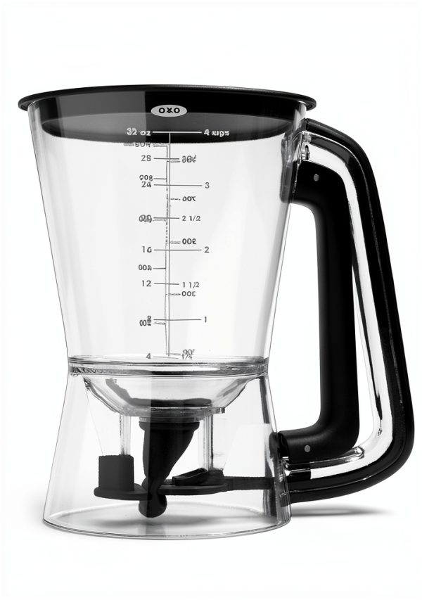 OXO Batter Dispenser Drip Free Valve BPA Free Kitchen Tool-0