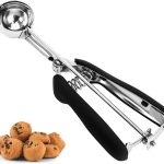 LLESCA Cookie Scoop Stainless Steel Trigger Release-0