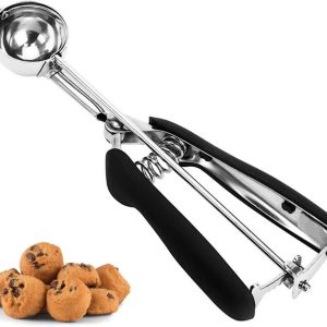 LLESCA Cookie Scoop Stainless Steel Trigger Release-0