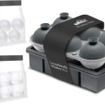 Samuelworld Silicone Ice Cube Tray Spheres and Cubes-0