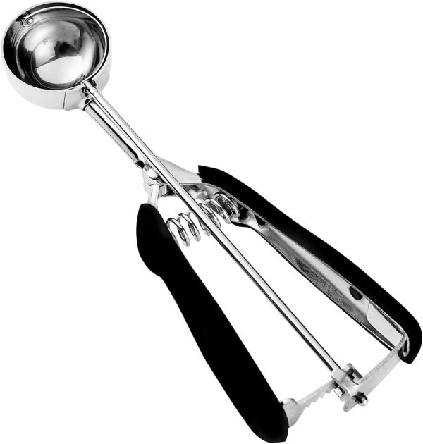 HOMURE H Cookie Scoop Stainless Steel Ergonomic Dishwasher-0