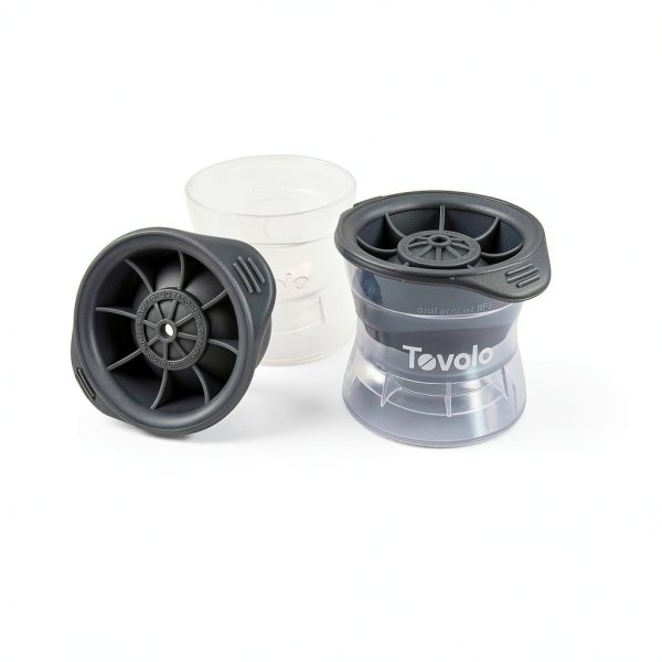 Tovolo Ice Ball Maker 2 Pack Leak Proof Stackable Whiskey-4