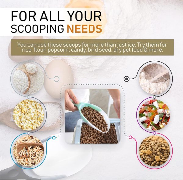 Spring Chef Plastic Scoop Durable BPA Free Dishwasher Safe-6