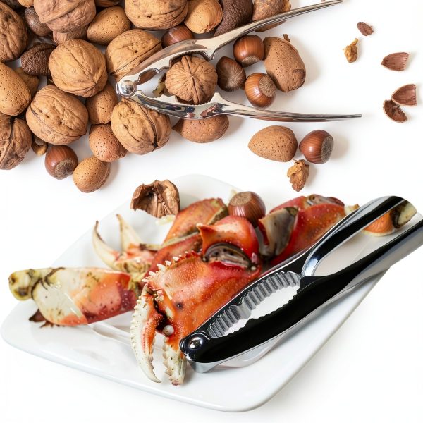 Nut Crackers HLARTNET Stainless Steel Seafood Tools Set-6
