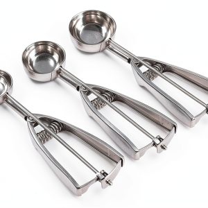 OTEHETOT Cookie Scoop Stainless Steel Ergonomic Trigger-0
