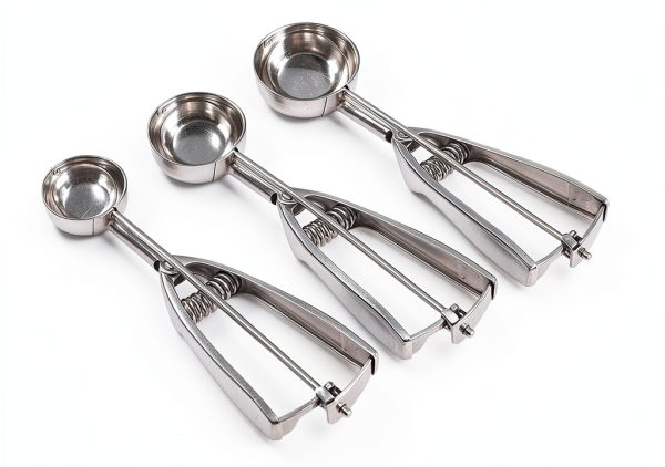 OTEHETOT Cookie Scoop Stainless Steel Ergonomic Trigger-0