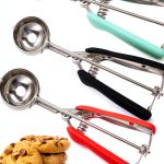 JUNADAEL J Cookie Scoops Stainless Steel Trigger Release Set-0