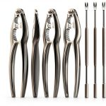 Nut Crackers HLARTNET Stainless Steel Seafood Tools Set-0
