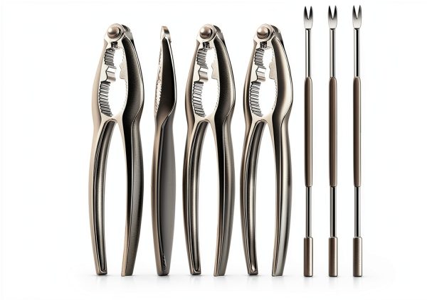 Nut Crackers HLARTNET Stainless Steel Seafood Tools Set-0