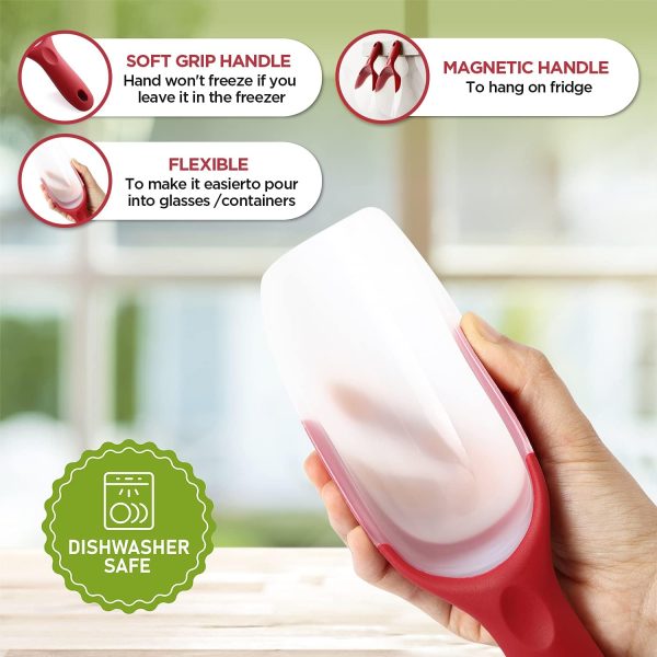 Spring Chef Plastic Scoop Durable BPA-Free Kitchen Tool-3