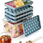Optish Ice Cube Tray Round Balls Food Grade PP Dishwasher-0