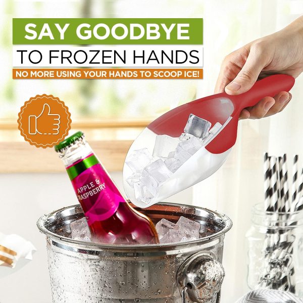 Spring Chef Plastic Scoop Durable BPA-Free Kitchen Tool-6