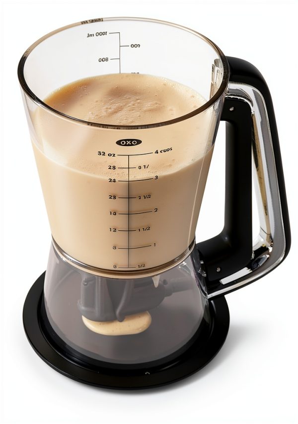OXO Batter Dispenser Drip Free Valve BPA Free Kitchen Tool-10