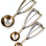 Waatone Stainless Steel Cookie Scoop Set Dishwasher Safe-0