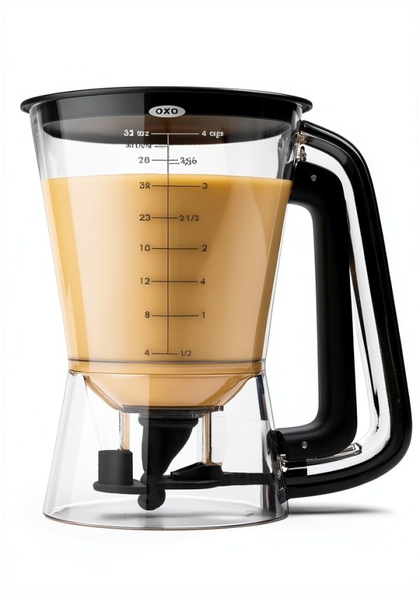 OXO Batter Dispenser Drip Free Valve BPA Free Kitchen Tool-2