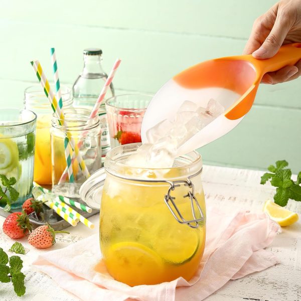 Spring Chef Plastic Ice Scoop Durable BPA-Free Kitchen Tool-4