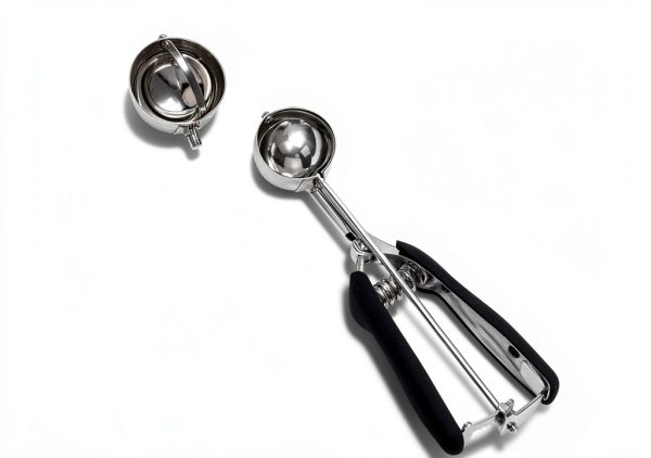 LLESCA Cookie Scoop Set Stainless Steel Dishwasher Safe-3