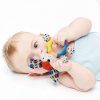 HAHA Baby Animal Plush Rattle Teether HA-RT-003 Soft Multi‑Texture-3