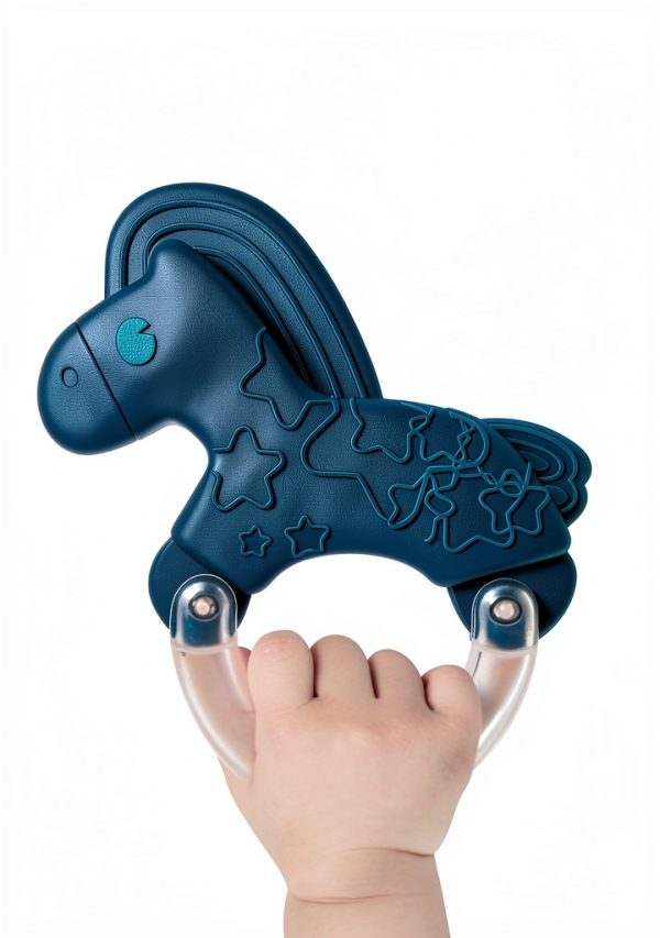 LIGAO Baby Rattle Teether Set Non Toxic Animal-6