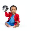Bright Starts Grippin Goals Rattle Ball BPA Free Plastic Toy for-3