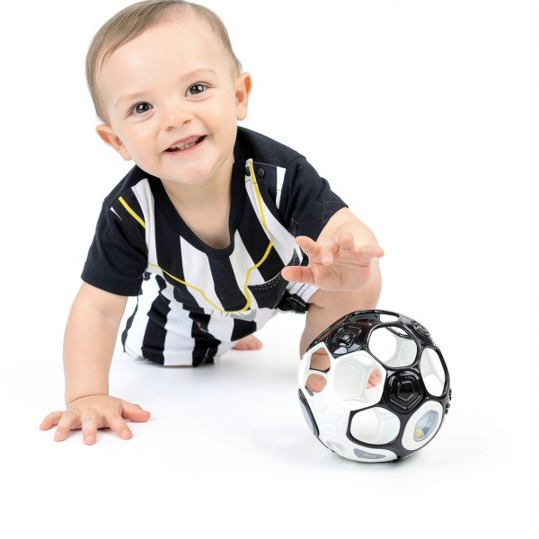 Bright Starts Grippin Goals Rattle Ball BPA Free Plastic Toy for-2