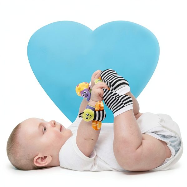 Baby Foot Finder Socks Bigib Cotton Sensory-1