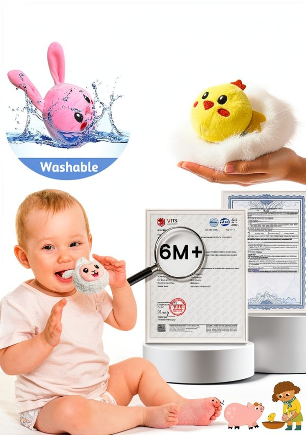 Gagule Plush Farm Barn Toy Soft Sensory Playset-3