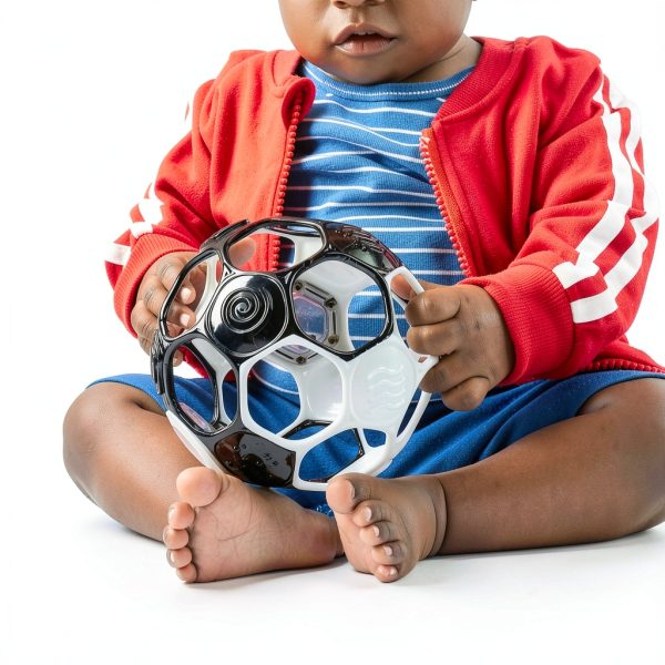 Bright Starts Grippin Goals Rattle Ball BPA Free Plastic Toy for-1