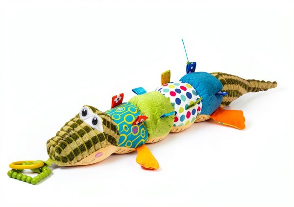 JollyBaby 4-in-1 Baby Musical Plush Rattle-1