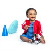 Bright Starts Grippin Goals Rattle Ball BPA Free Plastic Toy for-6
