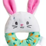 Ms Rachel plush baby rattle BPA-Free Chewable Ears 7x8.7 in-0