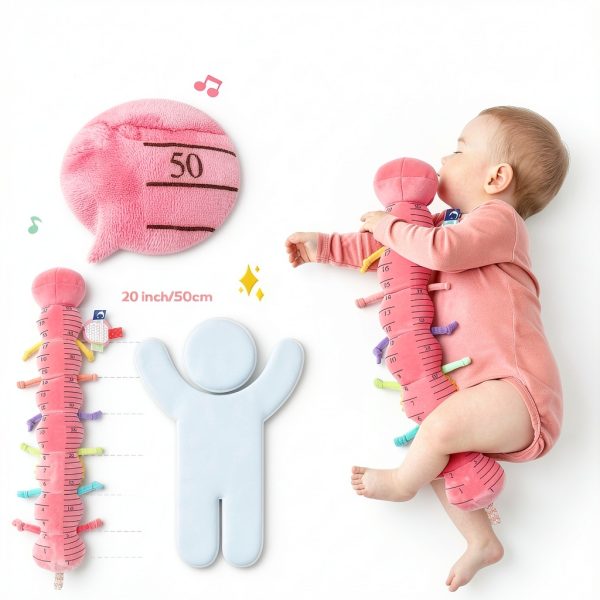 4-in-1 Baby Caterpillar Toy Thremhoo Music Crinkle Plush SZ2305014BYA-3