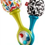 Fisher-Price Newborn Rattle Maracas Set of 2 – BPA Free Plastic Baby-0