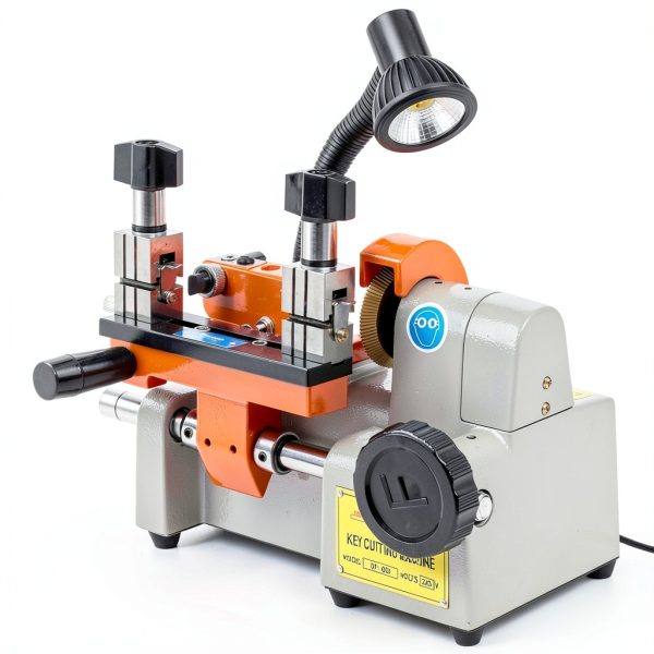 New Horizontal Key Cutting Machine with Gloves and Files Electric Key Duplicator for Car, Door Metal Keys Hardware Stores Locksmiths-3