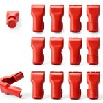Hook Lock 100 Pcs Retail Anti-Theft Peg Locks by HILLSNSEA Red 5MM-0