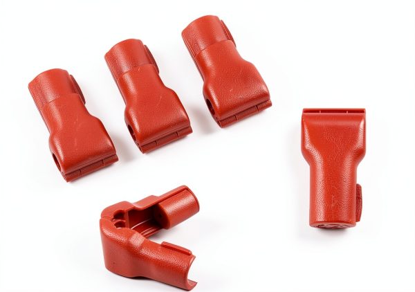 Hook Lock 100 Pcs Retail Anti-Theft Peg Locks by HILLSNSEA Red 5MM-4