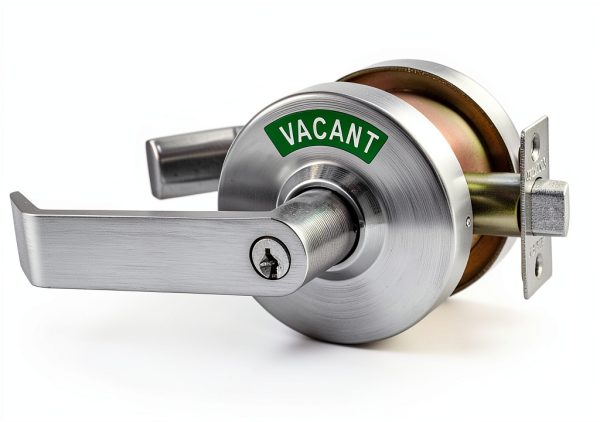 Commercial Door Lock VIZILOK Satin Chrome Heavy Duty Privacy Indicator-3