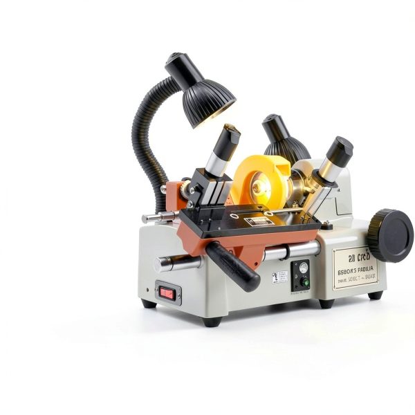 New Horizontal Key Cutting Machine with Gloves and Files Electric Key Duplicator for Car, Door Metal Keys Hardware Stores Locksmiths-6