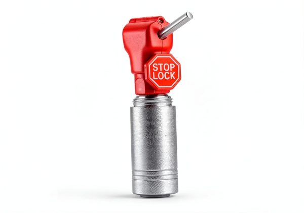 Stop Locks 100pcs Opaeroo Red 8mm Plastic Peg Hook Locks for Retail-4