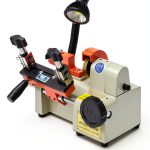 New Horizontal Key Cutting Machine with Gloves and Files Electric Key Duplicator for Car, Door Metal Keys Hardware Stores Locksmiths-0