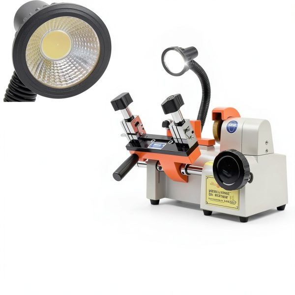 New Horizontal Key Cutting Machine with Gloves and Files Electric Key Duplicator for Car, Door Metal Keys Hardware Stores Locksmiths-5