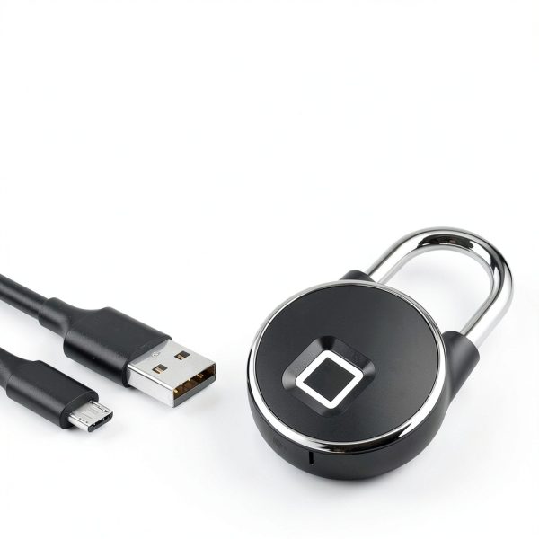 Smart Fingerprint Padlock Sonew 20‑User Keyless Zinc Alloy for Gym-1